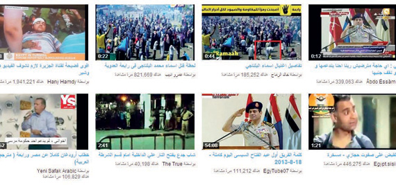 «اليوتيوب» .. ساحة جديدة لمعارك المصريين