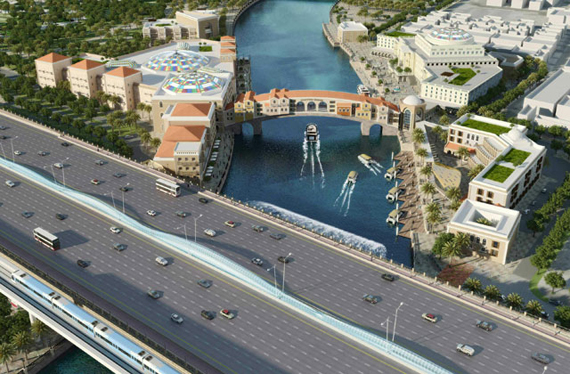 دبي تحفر قناة مائية بطول 3 كيلومترات لجذب 22 مليون زائر سنويا