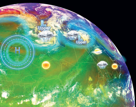 الجمعة .. طقس متقلب أمطار ورياح على مناطق السعودية
