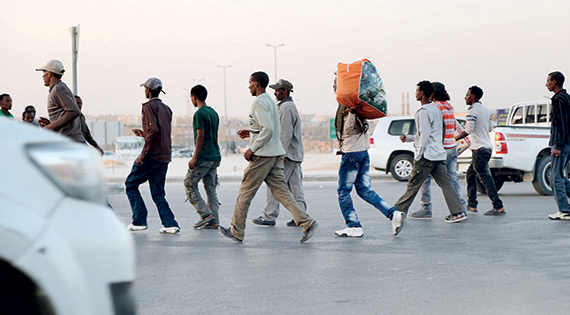 38 ألف إثيوبي صحّحوا أوضاعهم في الرياض ومعظم المخالفين قَدِموا بالتهريب عن طريق اليمن