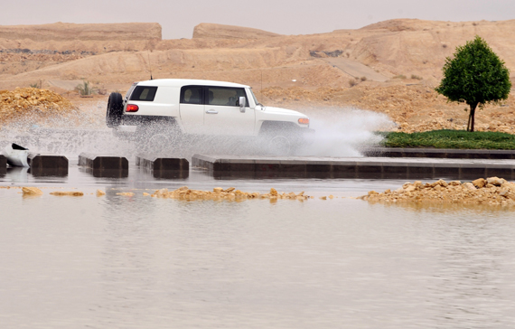 قصة مصورة : أمطار الرياض
