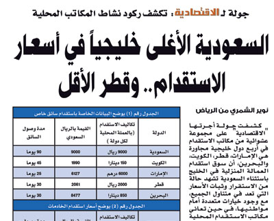 مَن المستفيد الحقيقي مما يحدث في سوق الاستقدام؟