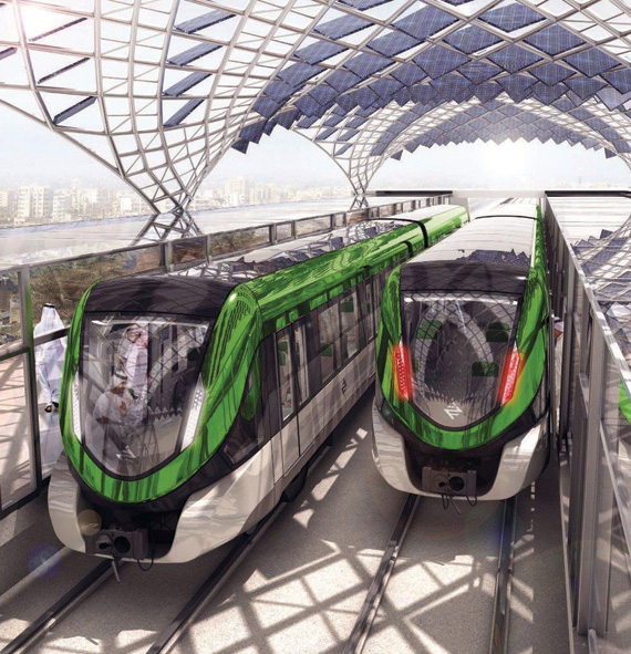 تصميم مليون مخطط تنفيذي لمشروع قطار الرياض