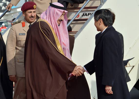 ولي العهد يصل إلى اليابان
