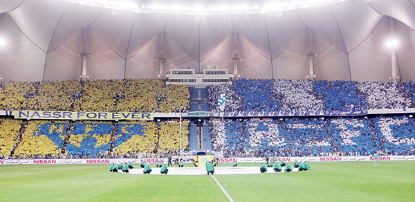 إذا لم يكتمل .. مدرج الهلال للنصر