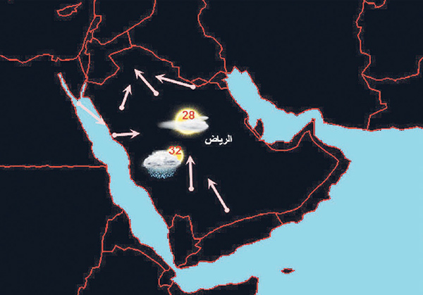 طقس مستقر اليوم .. وفرص ضعيفة للأمطار حتى الشهر المقبل