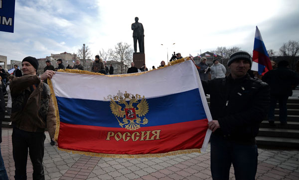 الأزمة الأوكرانية ..الولايات المتحدة لن تعترف بضم القرم