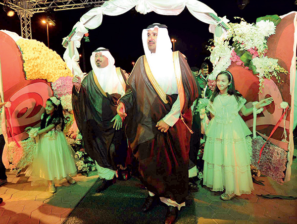 انطلاق فعاليات مهرجان الزهور والحدائق الـ 4 في المدينة المنورة