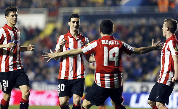 قصة مصورة : بلباو يحكم قبضته على المركز الرابع في الدوري الأسباني