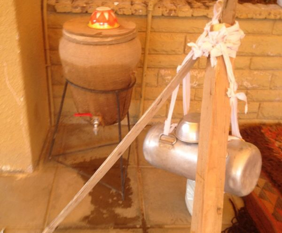 قصة مصورة : مدرسة في رفحاء تتحول الى سوق شعبي