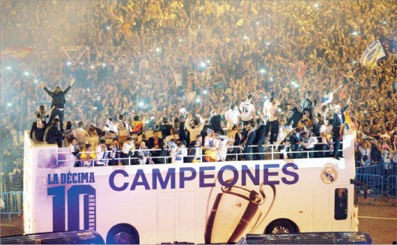 ريال مدريد.. نور أوروبا أبيض