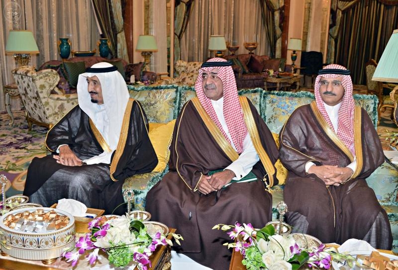 خادم الحرمين الشريفين يستقبل الرئيس اليمني