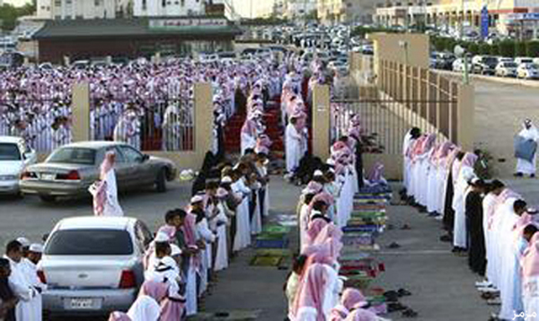 342 مصلى مكشوفا لصلاة عيد الفطر في المدينة المنورة