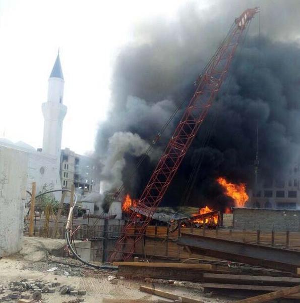 السيطرة على حريق شبّ في مبنى رئاسة "المسجد النبوي"