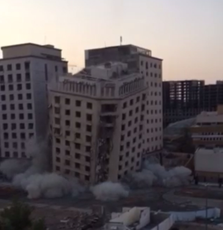 بدء أعمال إزالة العقارات في الكتلة الغربية للمنطقة المركزية في المدينة المنورة