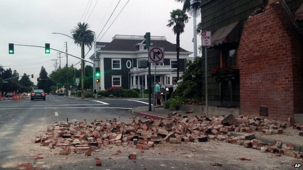 زلزال بقوة ست درجات يضرب كاليفورنيا