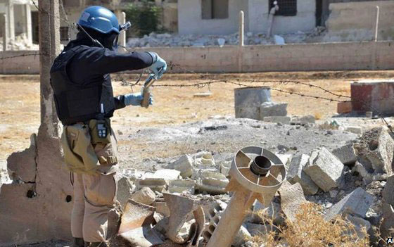 منظمة حظر الأسلحة الكيميائية تؤكد وقوع هجمات بغاز الكلور في سوريا