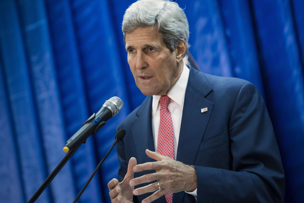 كيري: خطاب أوباما الليلة سيعرض خطة لضرب "داعش"