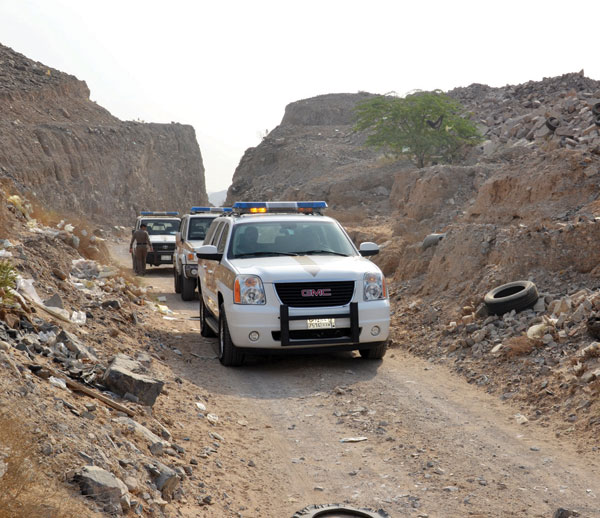شرطة مكة: التوسع في مراقبة الطرق الترابية لمنع تسلل الحجاج المخالفين