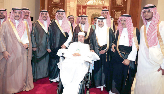 سلطان العذل يحتفل بزواج نجله من كريمة تركي المنديل