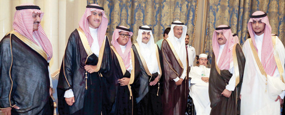 سلطان العذل يحتفل بزواج نجله من كريمة تركي المنديل
