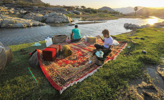 جبال السراة .. ملجأ الباحثين عن الدفء
في فصل الشتاء