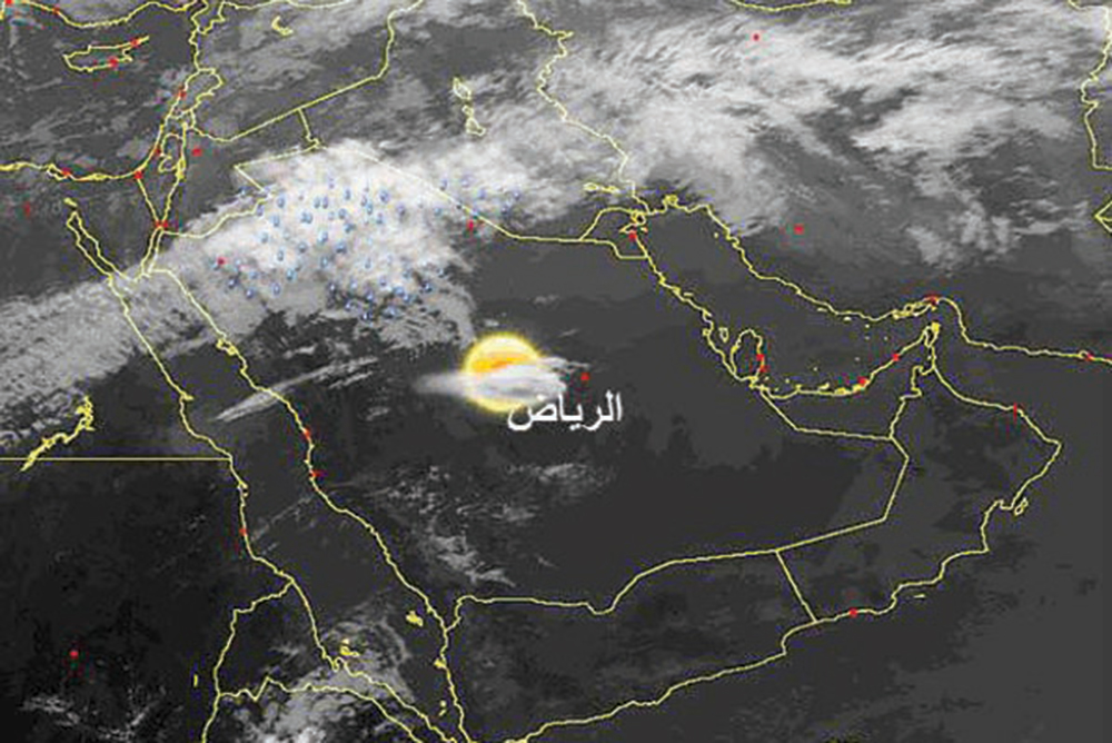 منخفض قطبي يبدأ تأثيره فجر الجمعة في شمال السعودية