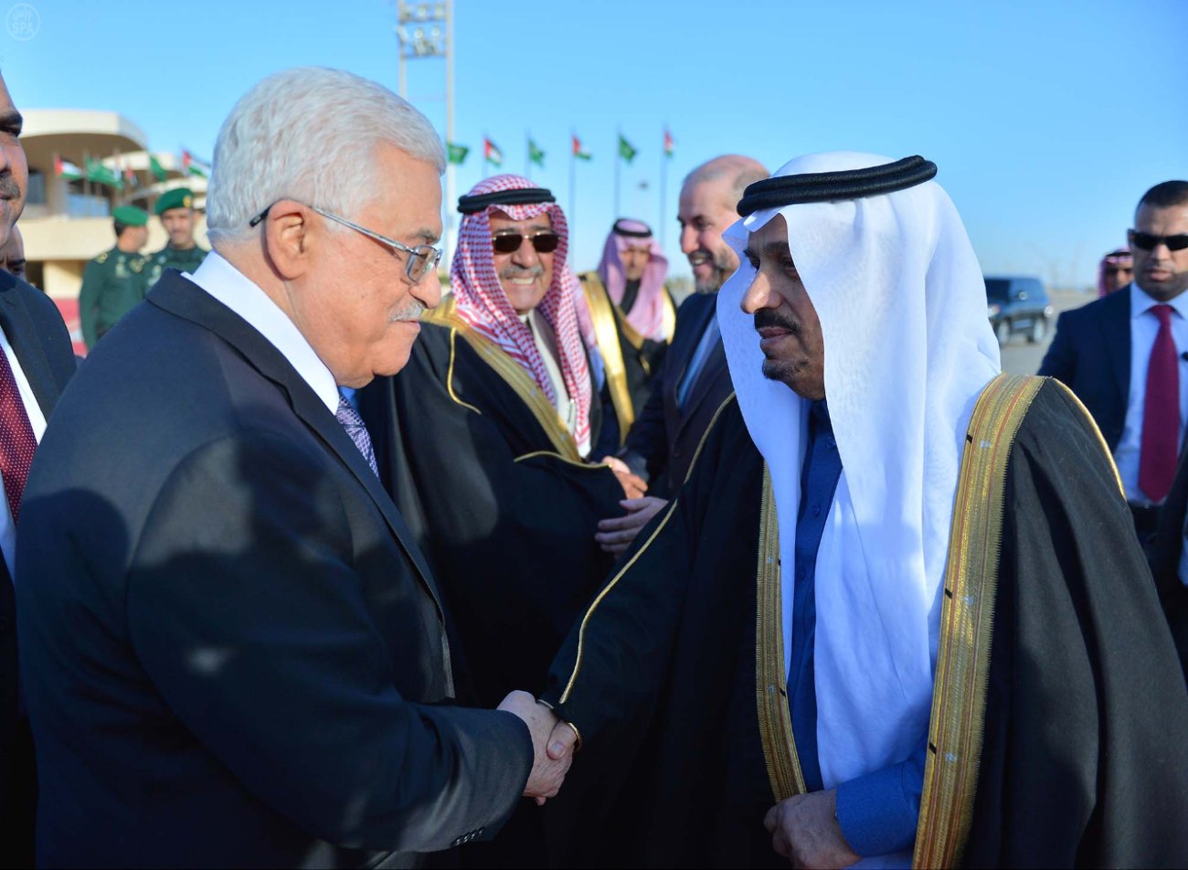 الرئيس الفلسطيني يغادر الرياض