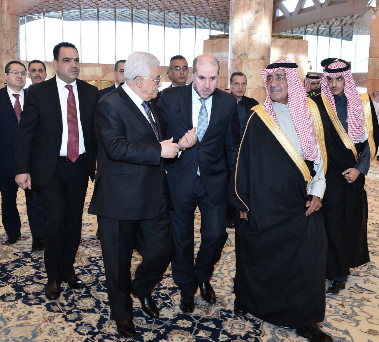 الرئيس الفلسطيني يغادر الرياض