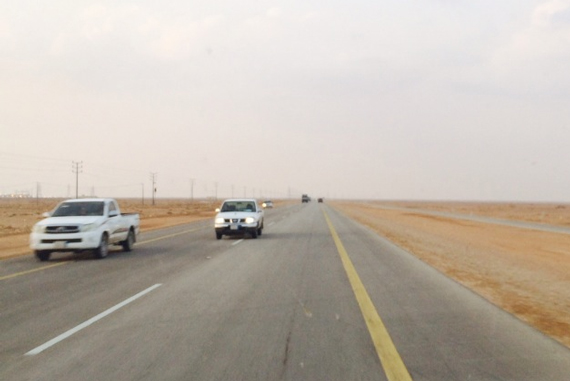 أهالي رفحاء : طريق لينة - رفحاء شبحا يتربص بأبنائنا