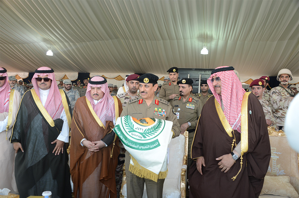 ولي ولي العهد يرعى حفل ختام تمرين "وطن 85"
