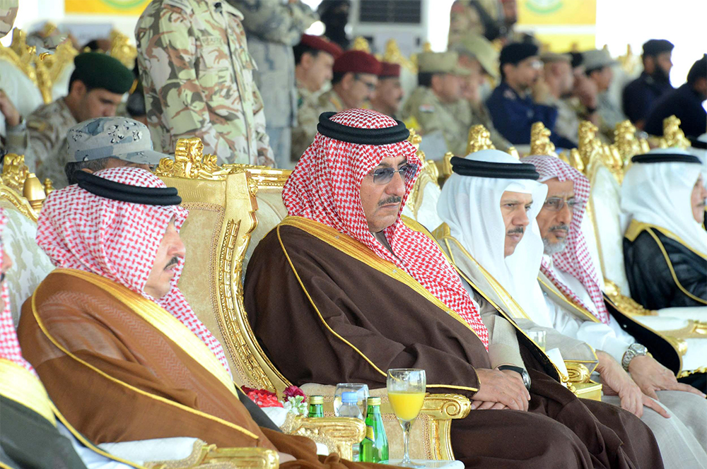 ولي ولي العهد يرعى حفل ختام تمرين "وطن 85"