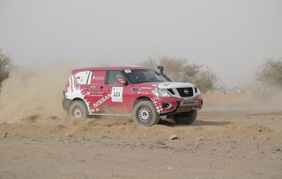 الراجحي يواصل صدارة رالي حائل نيسان قبل الختام