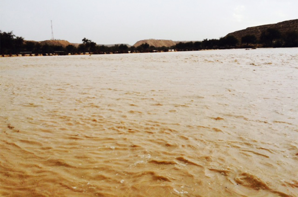 الرياض تشهد الآن أمطار رعدية ستستمر لساعتين