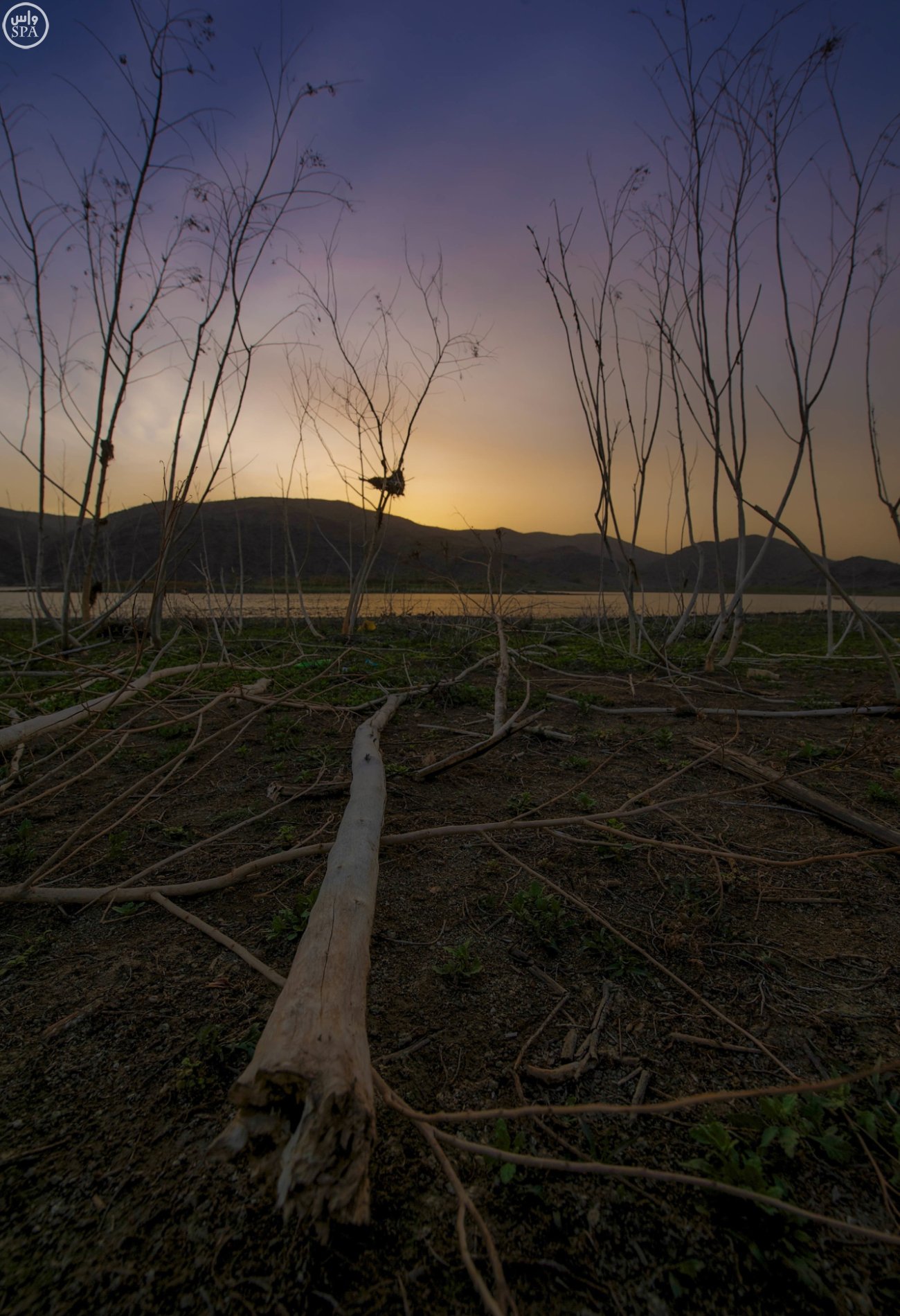 "وادي الجنابين" في بلجرشي مقصد الزوار والمتنزهين