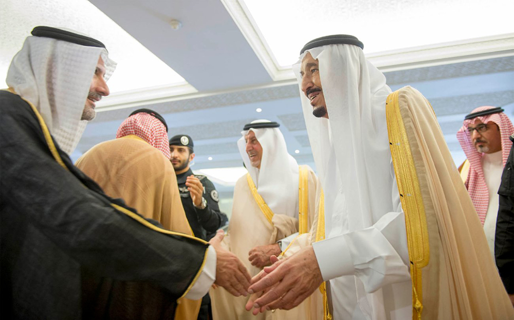 خادم الحرمين الشريفين يصل إلى مكة المكرمة قادماً من جدة