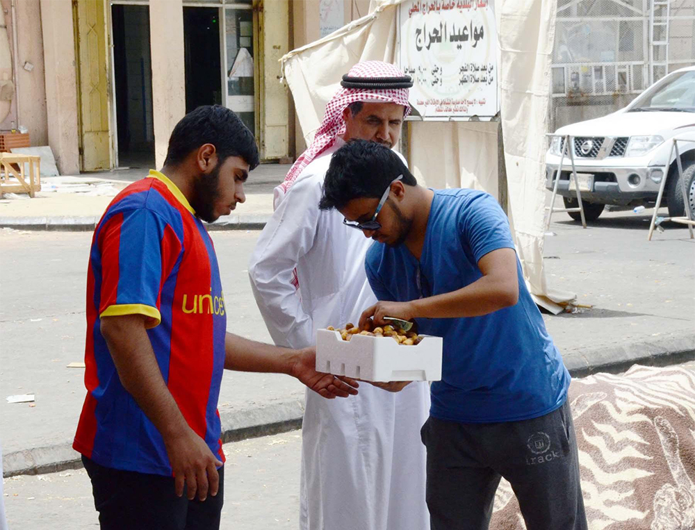 حرارة الطقس تعجل جني التمور في المدينة المنورة