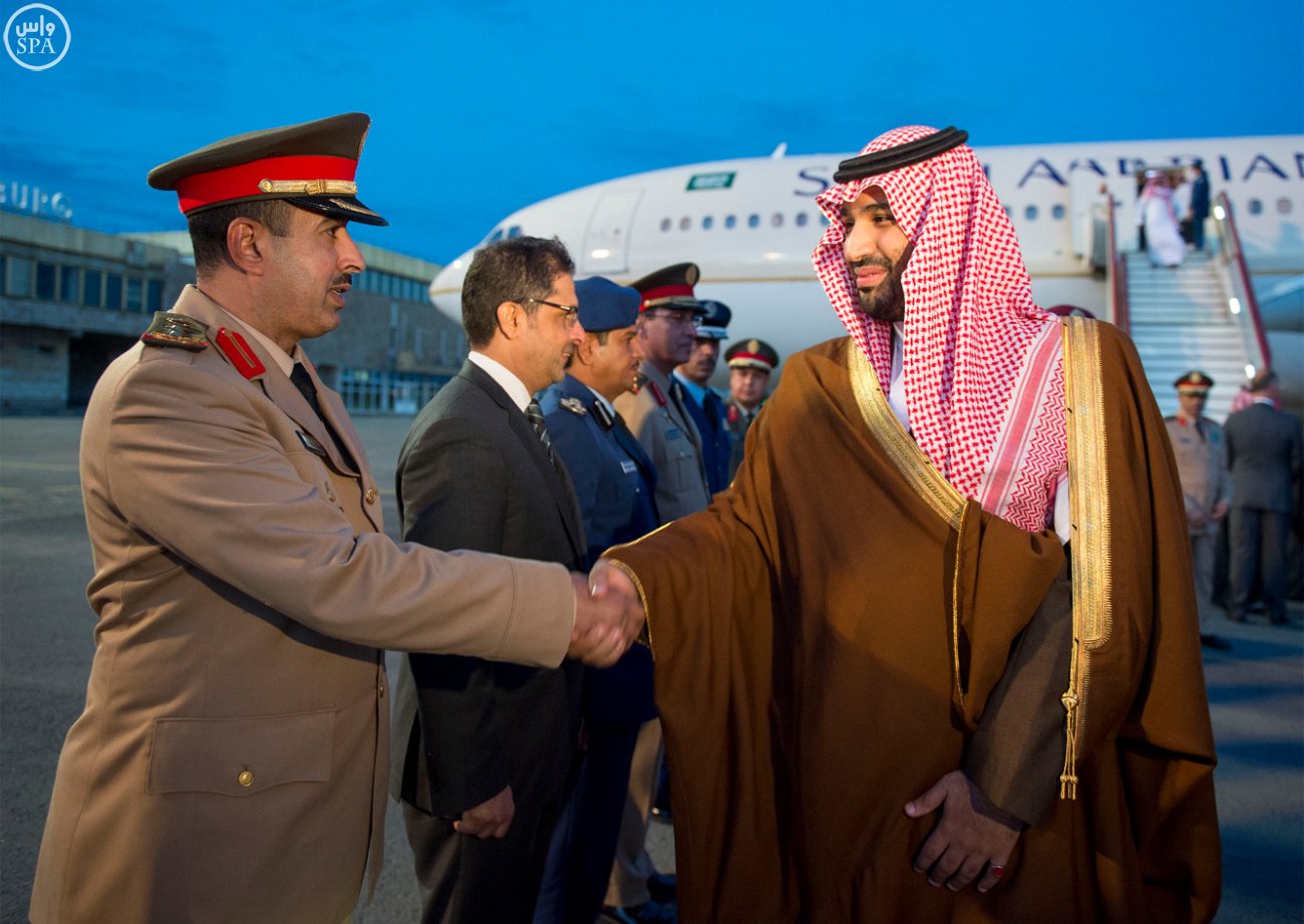 ولي ولي العهد يصل إلى روسيا
