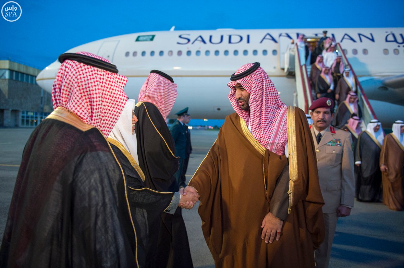 ولي ولي العهد يصل إلى روسيا