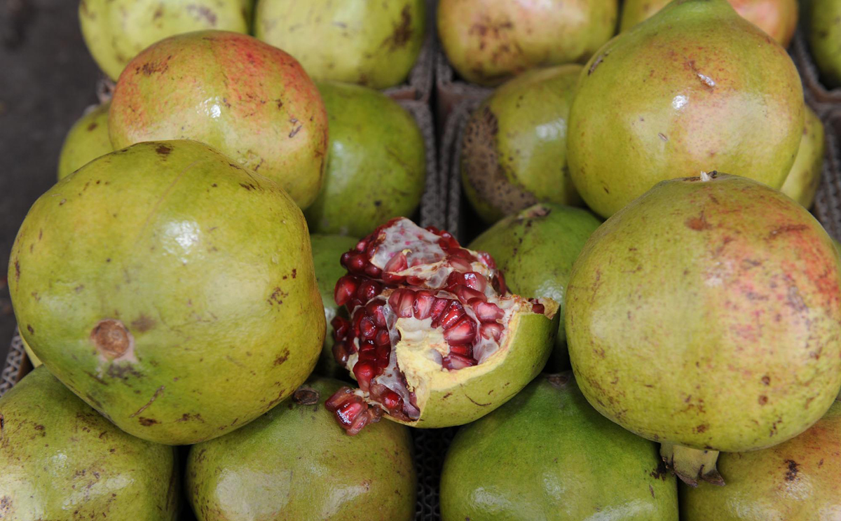 فواكه الطائف .. تزين السفرة الرمضانية