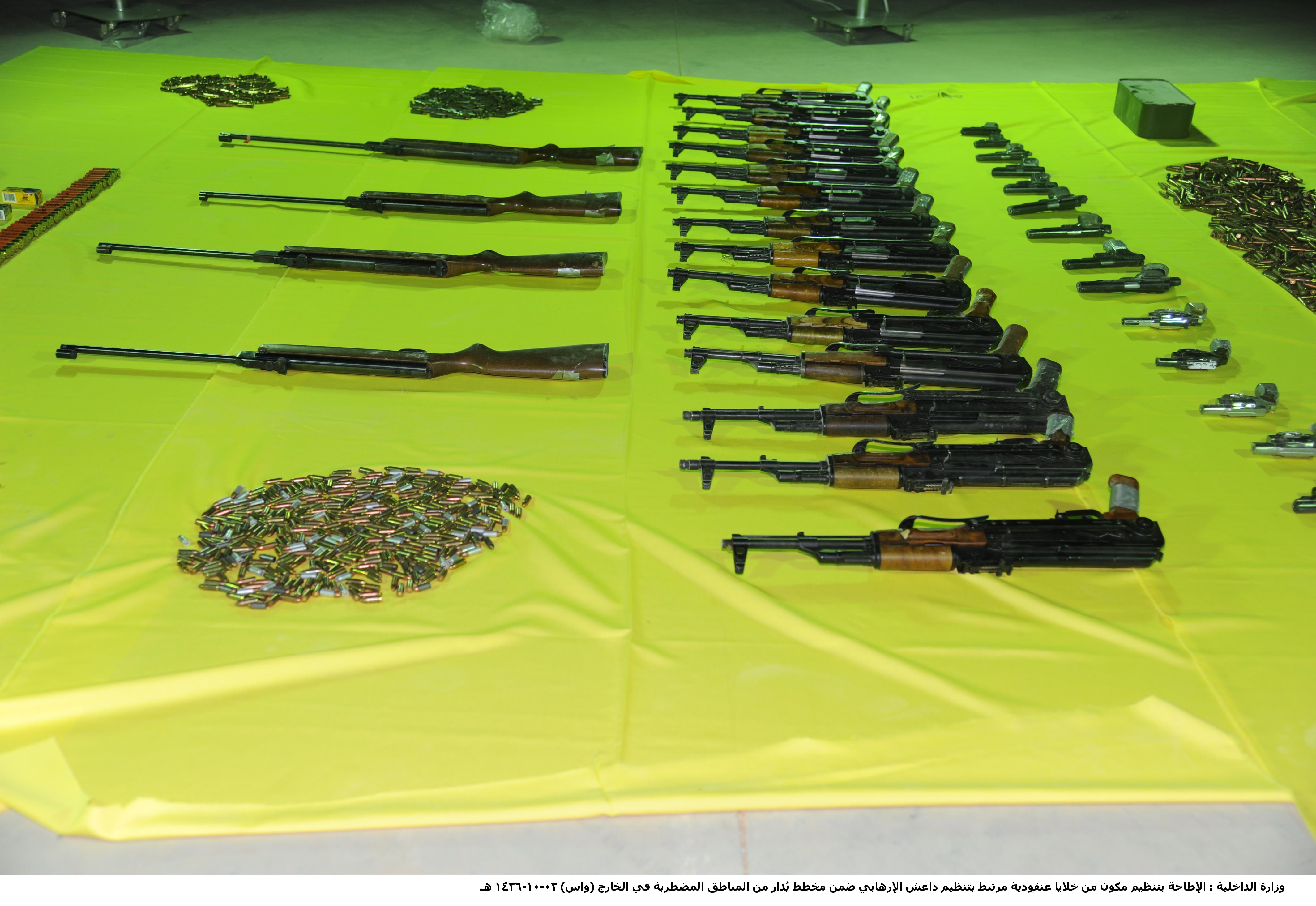 431 من خلايا "داعش" في قبضة الداخلية