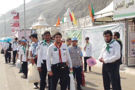 انطلاق فعاليات المخيم الكشفي المفتوح في الطائف