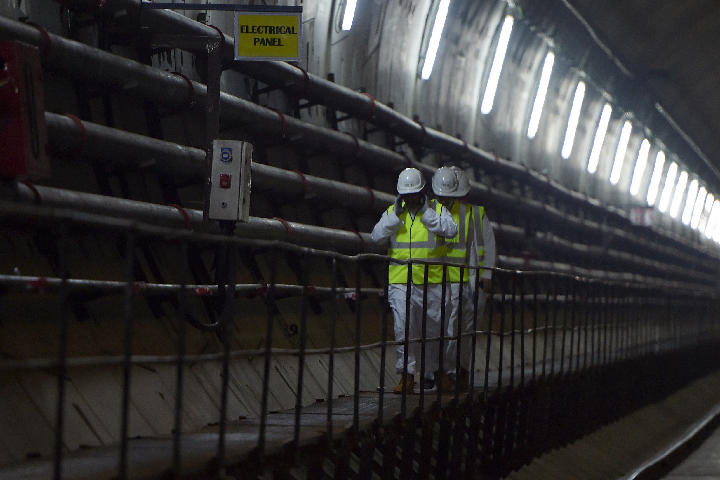 قصة مصورة: 21% نسبة إنجاز مشروع مترو الرياض