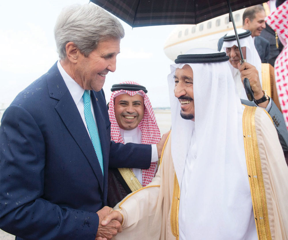 الملك يصل إلى واشنطن