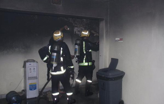 مكة : الدفاع المدني يجلي 1000 حاج من فندق بسبب حريق