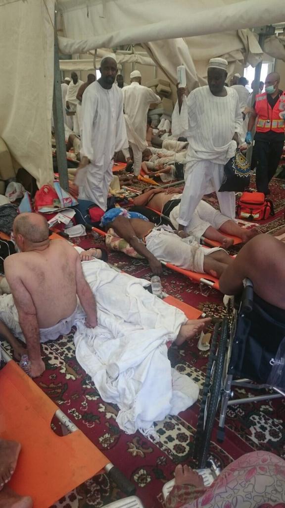 الدفاع المدني: ارتفاع عدد الإصابات في منى إلى 863 إصابة والوفيات إلى 717