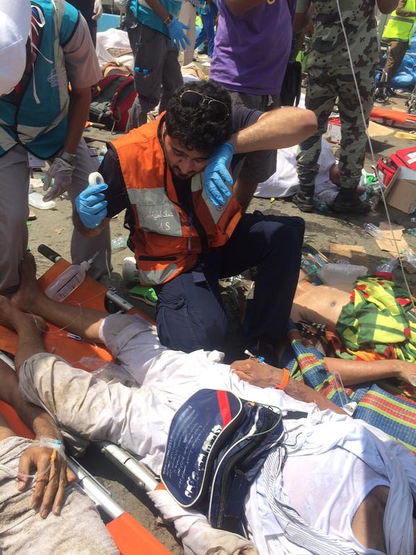 الدفاع المدني: ارتفاع عدد الإصابات في منى إلى 863 إصابة والوفيات إلى 717