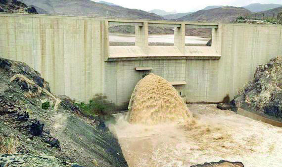 سد وادي نجران يستقبل 31.1 مليون متر مكعب من مياه الأمطار خلال أسبوع