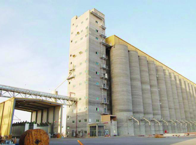 "الحبوب" ترفع الطاقة التخزينية لصوامع خميس مشيط إلى 120 ألف طن