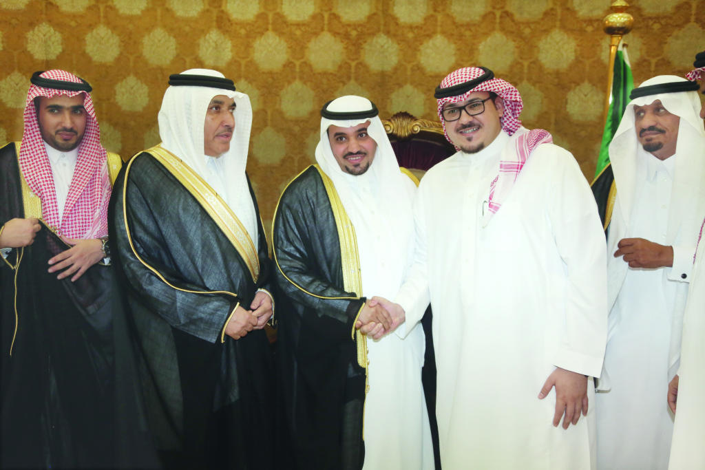 صالح الخليل يحتفل بزفاف كريمته